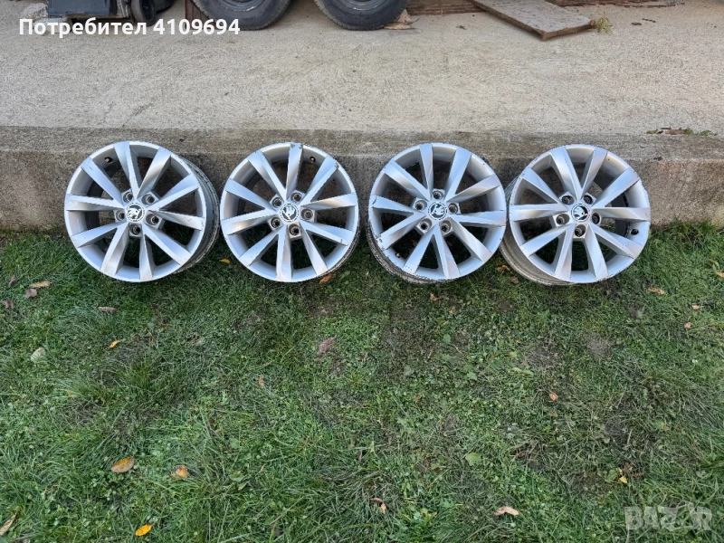 Джанти Skoda Octavia 16” 5х112, снимка 1