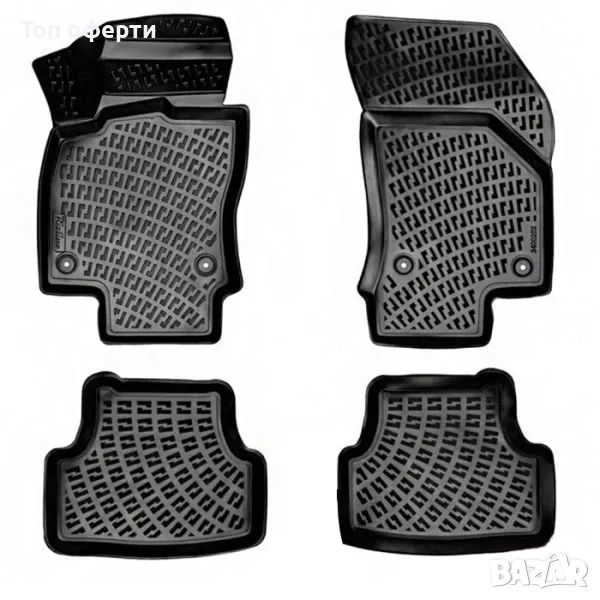 Гумени стелки Rizline съвместими с Mercedes C117 2013-2019, снимка 1