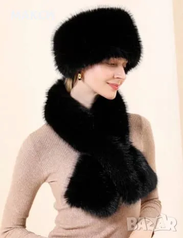 Модерен комплект от две части- широка лента за глава с еластична част коригираща размера на главата, снимка 1