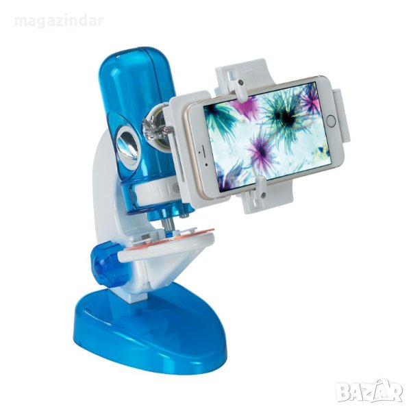 Микроскоп с прожектор и адаптор за смарт телефон, снимка 1
