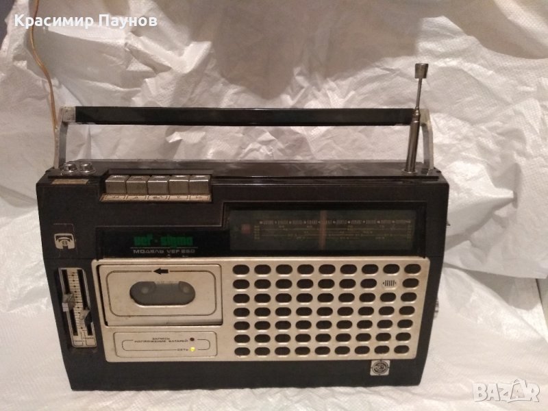 Радиокасетофон ,,VEF Sigma " 260 .за колекция / декорация ., снимка 1