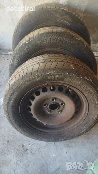 3бр джанти с гуми за wv, seat, снимка 1