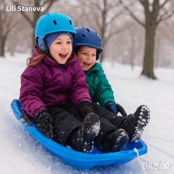 Компактна шейна с въже и спирачки FrostRunner 84., снимка 1