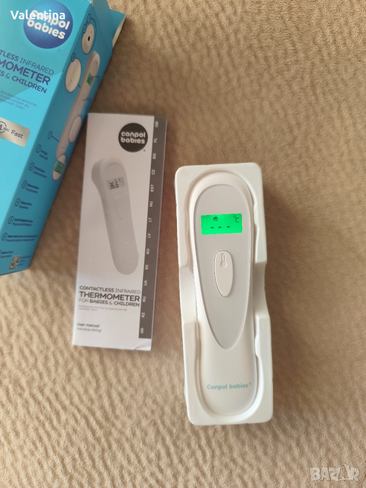 Безконтактен термометър Canpol, снимка 1