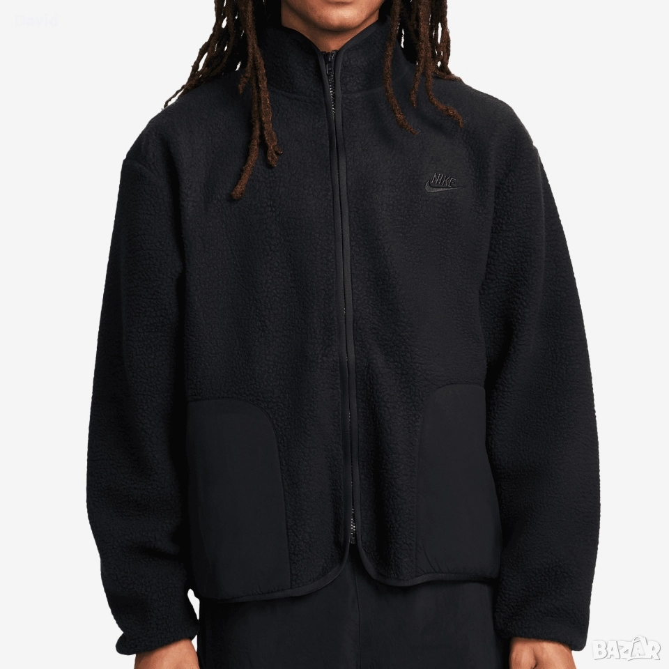 Оригинално Мъжко шерпа яке Nike Club Fleece, снимка 1