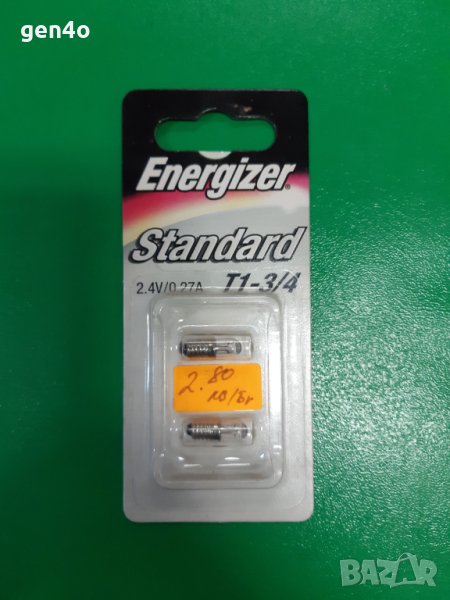 Крушка 2.4V/0.27A T1-3/4 Energizer, снимка 1