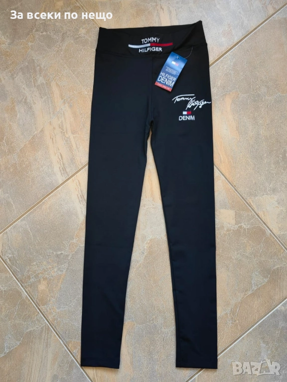 Black Weekend💯✅🖤Tommy Hilfiger Дамски Черен Клин Код A1207, снимка 1