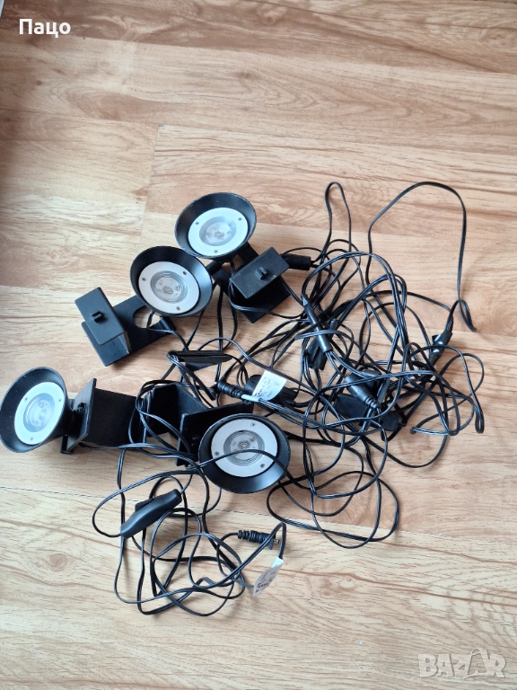 Лампа Led  Ikea Lack L0620/4броя, снимка 1