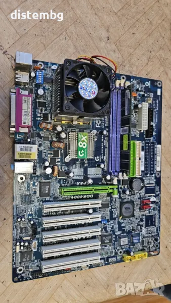 Дънна платка Giabyte GA-7VT600 1394, Процесор  AMD Duron 950MHZ, снимка 1