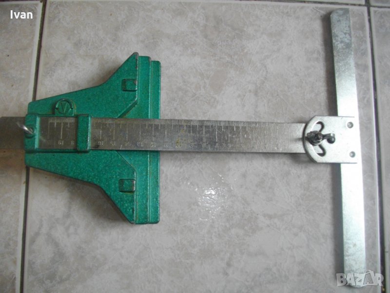 Нов Паралел/Водач-Ограничител Ширина-Наклон Рязане-За Настолен Циркуляп-Немски, снимка 1