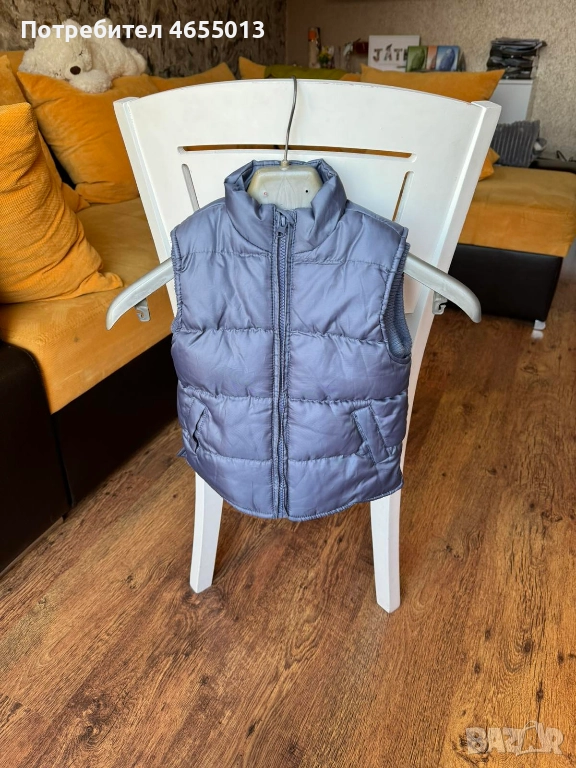 ПОДАРЯВАМ Детска тъмно сива грейка, снимка 1