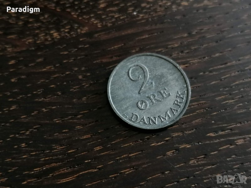 Монета - Дания - 2 оре | 1966г., снимка 1