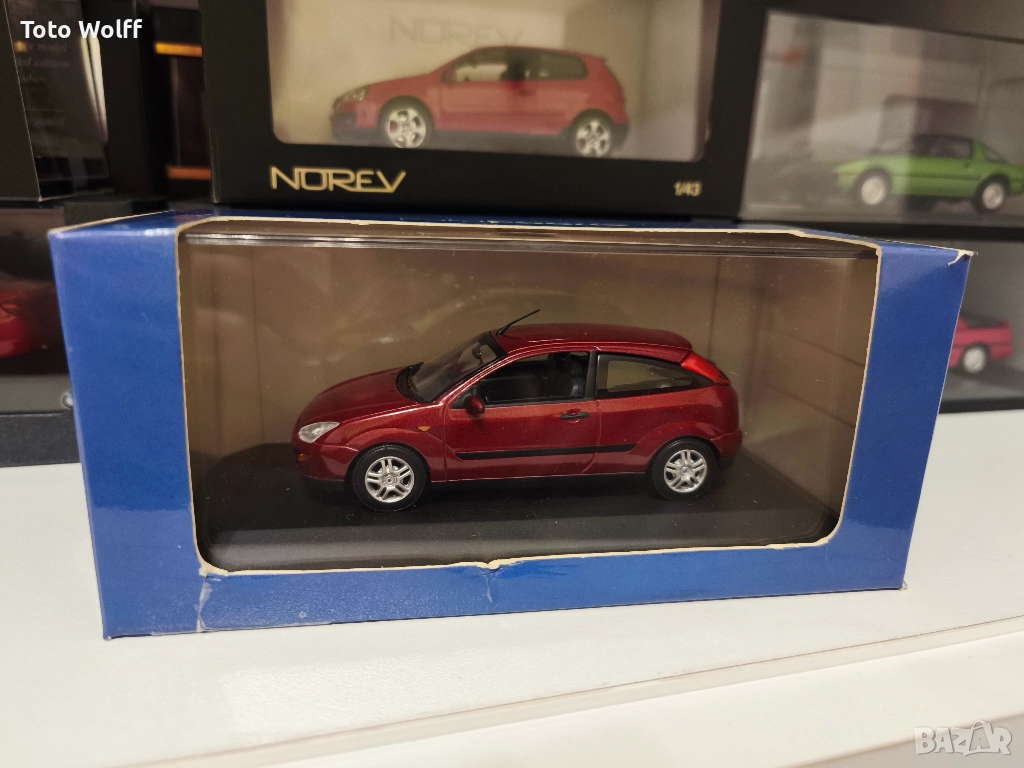 Ford Focus 3-door Mk1 '1998 - Minichamps - 1/43, снимка 1