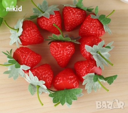 10 бр. ягоди ягода изкуствени като истински декоративни декорация, снимка 1