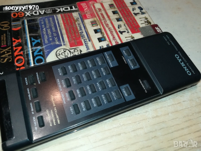 ONKYO RC-165T AUDIO REMOTE CONTROL 2310252016, снимка 1