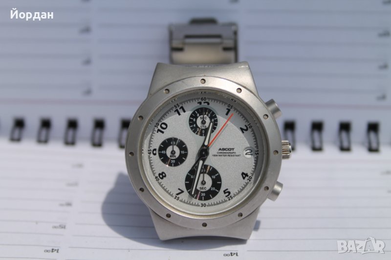 Мъжки японски часовник ''Ascot'' /кварц/ хронограф, снимка 1