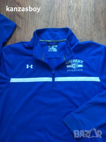 under armour - страхотна мъжка блуза 2ХЛ КАТО НОВА , снимка 3 - Спортни дрехи, екипи - 43627568