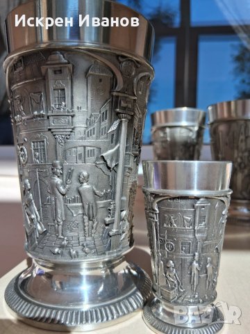 Инкрустирани чаши - Идеалния подарък, снимка 4 - Нумизматика и бонистика - 51348724