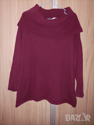 Макси памучен пуловер , снимка 1