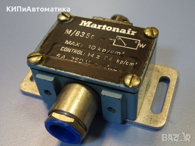 Пресостат Norgren Martonair M/635C Electromechanical pressure switch pneumatic, снимка 3 - Резервни части за машини - 40620537