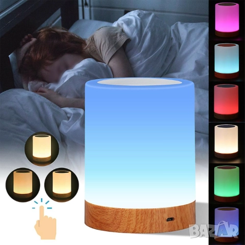 Сензорна LED лампа, снимка 2 - Настолни лампи - 52072468