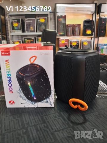 Преносима безжична BT колонка KTS 2460, снимка 2 - Тонколони - 52775108
