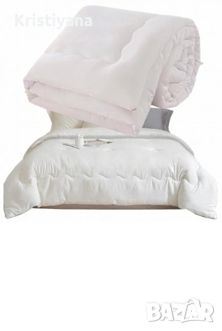 Целогодишен олекотен юрган 200х220 см - Топлина и комфорт за зимата, снимка 4 - Олекотени завивки и одеяла - 53283027