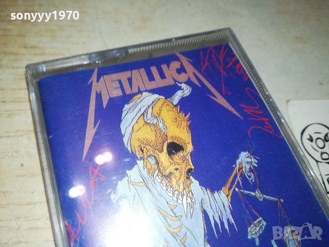 sold out-METALLICA КАСЕТА 1312232022, снимка 2 - Аудио касети - 43400449