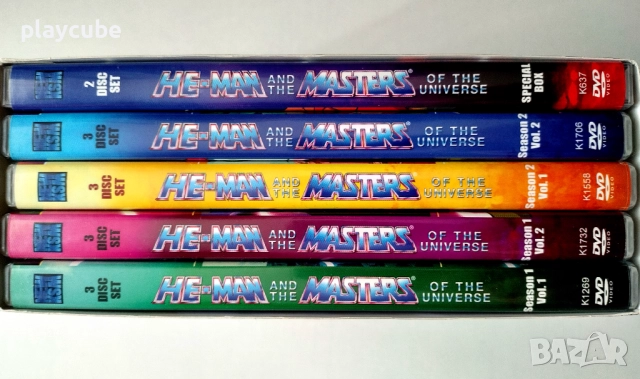 He-Man And The Masters Of The Universe - 14 DVD - 130 серии без БГ субтитри, снимка 2 - Анимации - 52875304