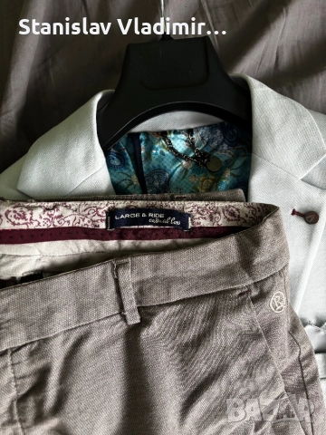 Спортно елегантен костюм , снимка 4 - Костюми - 52587888