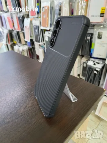 Samsung Galaxy A16 5G Carbon Fiber силиконов Калъф / Кейс, снимка 3 - Калъфи, кейсове - 48718369