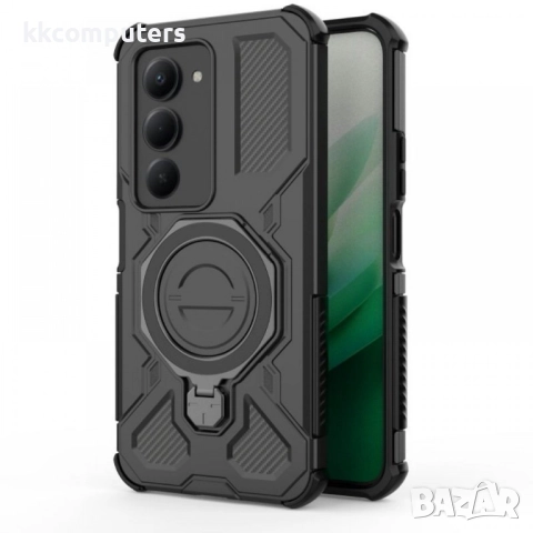 WANLONFENG KJ Series Защитен калъф с Протектор за Xiaomi Redmi 15 5G/4G |Удароустойчив PC + TPU, Сто, снимка 7 - Калъфи, кейсове - 51995285