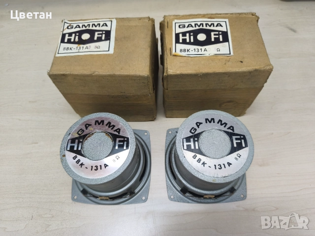 Високоговорители Gamma BBK-131A 8 ohm, снимка 2 - Тонколони - 51579675