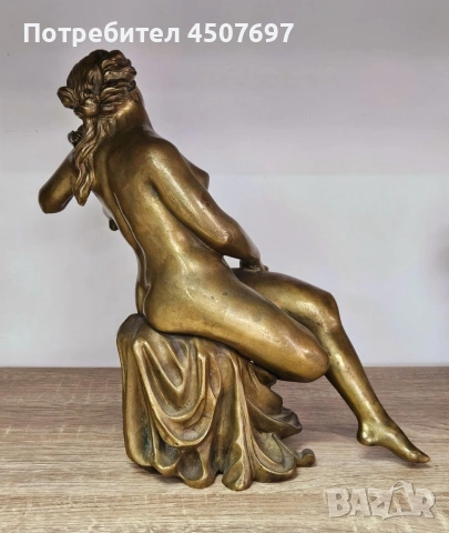 бронзова склуптора на Венера и Купидон от 19-mu Bek. , снимка 12 - Антикварни и старинни предмети - 53100932