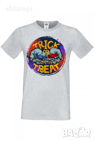 Мъжка тениска Halloween 05,Halloween,Хелоуин,Празник,Забавление,Изненада,Обичаи,