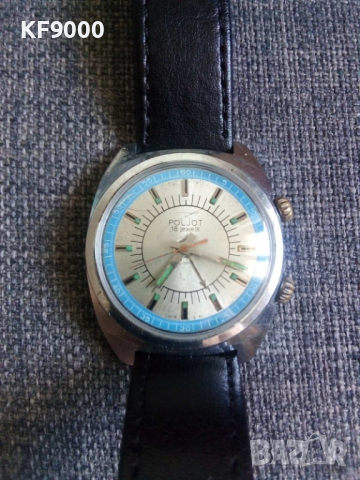 Руски часовник Paljot с аларма, снимка 1 - Мъжки - 44919397