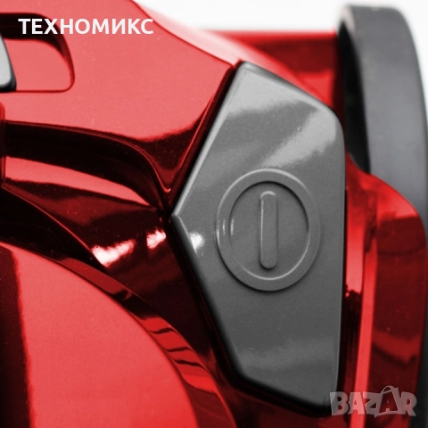 Прахосмукачка без торба Royalty Line RL-BSCM1400.60, 850W, 3 литра, HEPA филтър, Циклон, Червен, снимка 8 - Прахосмукачки - 51737310