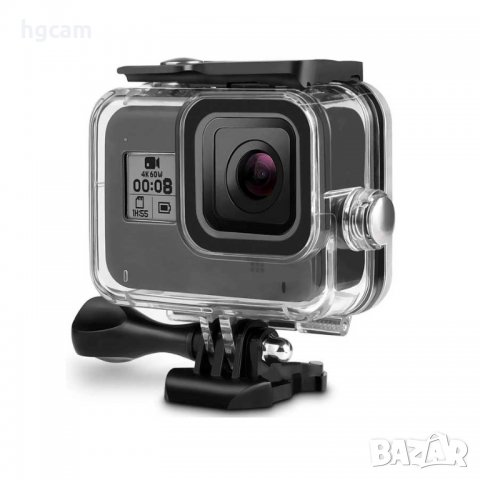 Водоустойчив корпус за GoPro Hero 8 Black, Прозрачен, снимка 2 - Чанти, стативи, аксесоари - 27787457