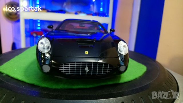Метална количка Ferrari 575 GTZ by Zagato 1:18 Hot wheels, снимка 2 - Колекции - 26883788