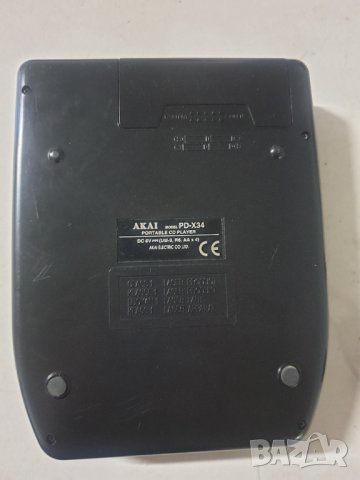 Stereo comact disc player / Дискмен Akai PD-X34 Работи. В много добро състояние. Има слушалки., снимка 3 - MP3 и MP4 плеъри - 32799361