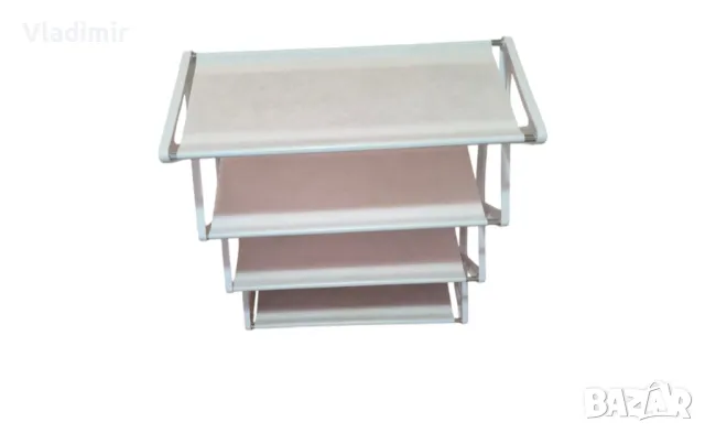 Пластмасов стелаж за обувки , снимка 2 - Етажерки - 49592540