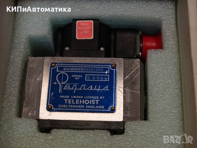 серво клапан Schenck PEGASUS 131A servo valve Telehoist, снимка 11 - Резервни части за машини - 43861792