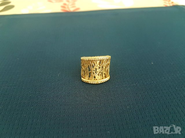 Златен пръстен 8.58гр.14кар., снимка 5 - Пръстени - 33497848