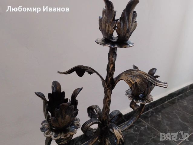 Свещник , снимка 2 - Декорация за дома - 53538662