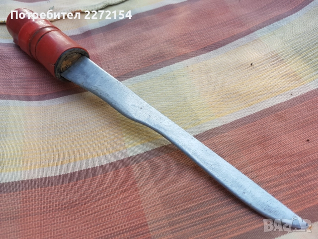 Затворнически нож заточка, снимка 2 - Антикварни и старинни предмети - 51447414