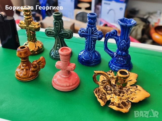 Малки порцеланови свещници, снимка 4 - Декорация за дома - 50558384
