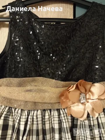 Детска официална рокля, снимка 2 - Детски рокли и поли - 50307507