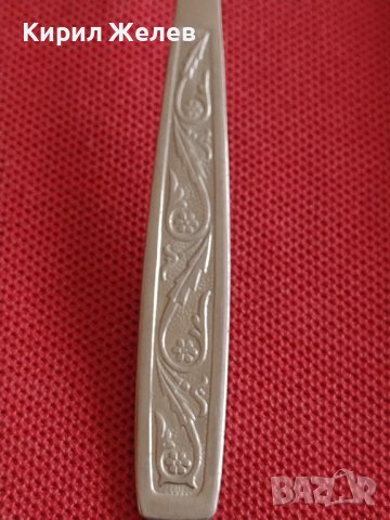 Стара лъжичка за кафе чай от соца неръждавейка перфектно състояние за КОЛЕКЦИОНЕРИ 31660, снимка 2 - Други ценни предмети - 43814917