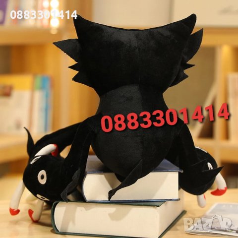 Кили Уили Хъги Лъги Черен Huggy wuggy Killy Willy Poppy playtime , снимка 6 - Плюшени играчки - 37404182