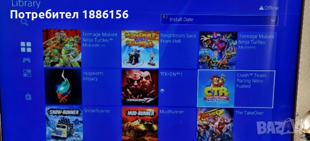 ps4 хакнат  1 тб перфектен, снимка 11 - PlayStation конзоли - 48446019